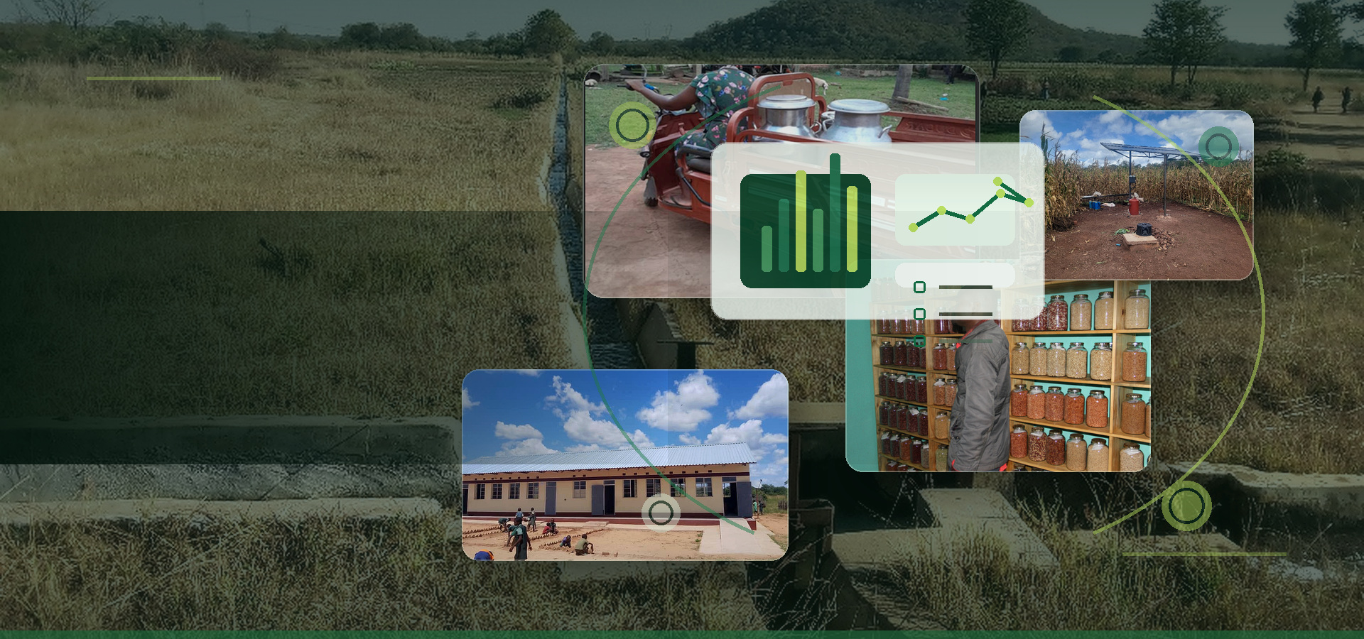 Portfolio of agricultural, education, renewable energy and agroecology project evidence